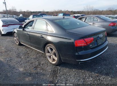 2013 AUDI A8 4.0T Black  Gasoline WAUA2AFD9DN030358 photo #4