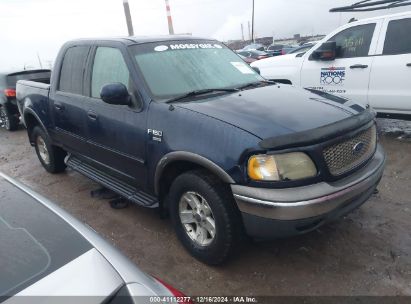 2002 FORD F-150 LARIAT/XLT Blue  Gasoline 1FTRW08L72KC79622 photo #1