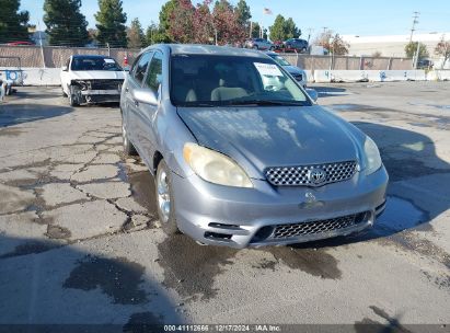 2003 TOYOTA MATRIX STANDARD Gray  Gasoline 2T1KR32EX3C096657 photo #1