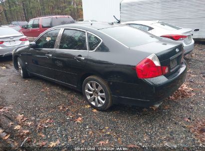 2006 INFINITI M35X Black  Gasoline JNKAY01F86M254894 photo #4