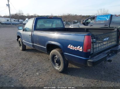 1998 CHEVROLET K1500 FLEETSIDE W/T Blue  Gasoline 1GCEK14W4WZ249295 photo #4