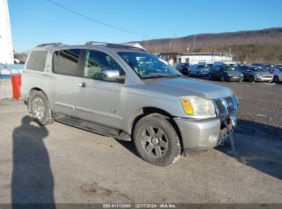 2007 NISSAN ARMADA LE Silver  Flexible Fuel 5N1BA08CX7N711637 photo #1