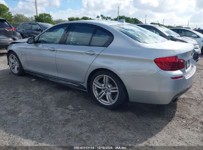 2015 BMW 535I Silver  Gasoline WBA5B1C54FG127845 photo #4