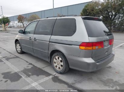 2002 HONDA ODYSSEY EX-L Gray  Gasoline 2HKRL18932H509996 photo #4