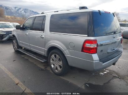 2015 FORD EXPEDITION EL PLATINUM Silver  Gasoline 1FMJK1MTXFEF35224 photo #4