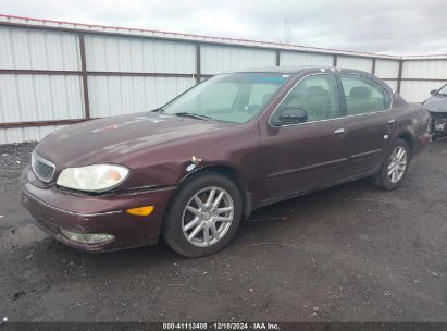 2000 INFINITI I30 LUXURY/TOURING Burgundy  Gasoline JNKCA31A2YT122838 photo #3