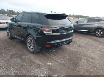 2016 LAND ROVER RANGE ROVER SPORT 5.0L V8 SUPERCHARGED SVR Black  Gasoline SALWZ2EF3GA594248 photo #4