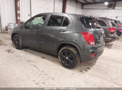 2020 CHEVROLET TRAX FWD LS Gray  Gasoline 3GNCJKSB6LL150620 photo #4