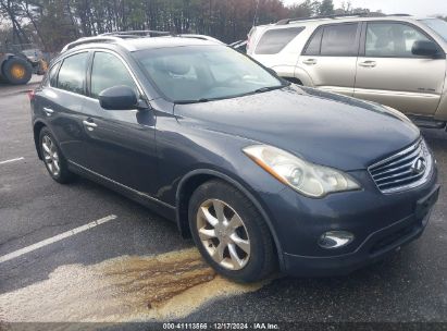 2009 INFINITI EX35 Dark Blue  Gasoline JNKAJ09F99M951746 photo #1