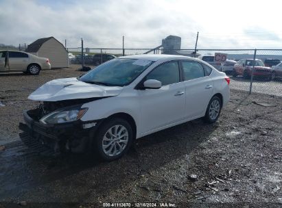 2019 NISSAN SENTRA SV White  Gasoline 3N1AB7AP5KY432310 photo #3