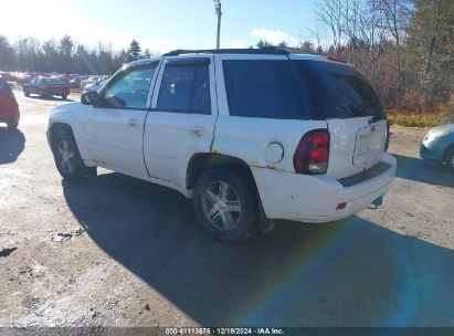 2007 CHEVROLET TRAILBLAZER LT White  Gasoline 1GNDT13S572258628 photo #4