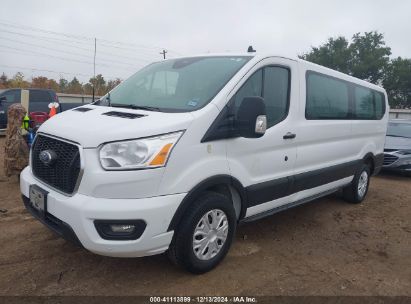 2022 FORD TRANSIT-350 PASSENGER VAN XLT White  Gasoline 1FBAX2Y82NKA48363 photo #3