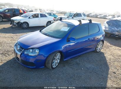 2008 VOLKSWAGEN R32 Blue  Gasoline WVWKC71K08W247911 photo #3