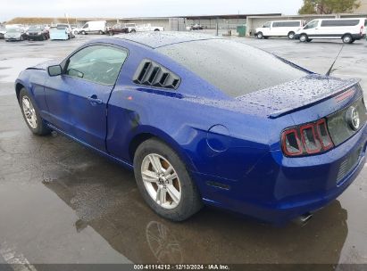 2013 FORD MUSTANG V6 Blue  Gasoline 1ZVBP8AM3D5259740 photo #4