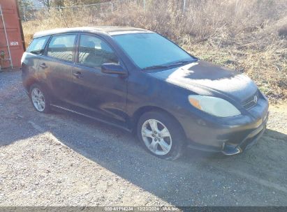 2005 TOYOTA MATRIX XR Black  Gasoline 2T1KR32E45C350253 photo #1