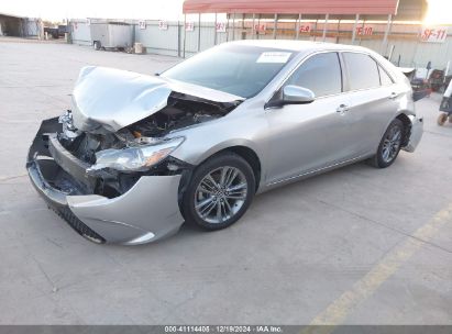 2017 TOYOTA CAMRY SE Silver  Gasoline 4T1BF1FK2HU376446 photo #3