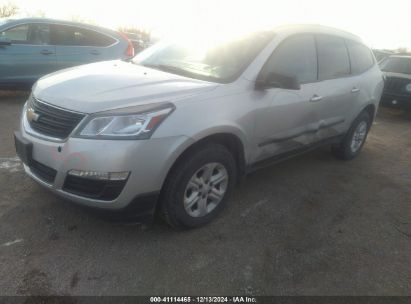 2017 CHEVROLET TRAVERSE LS Gray  Gasoline 1GNKRFED7HJ353586 photo #3