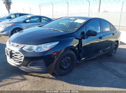 2019 CHEVROLET CRUZE CVT (FLEET ORDERS ONLY) Black  gas 1G1BJ5SM6K7106538 photo #3