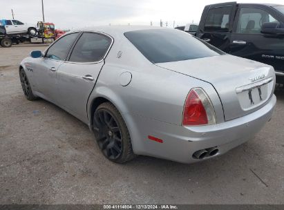 2007 MASERATI QUATTROPORTE BASE DUOSELECT/EXECUTIVE DUOSELECT/SPORT GT DUOSELECT Silver  Gasoline ZAMCE39A770028797 photo #4