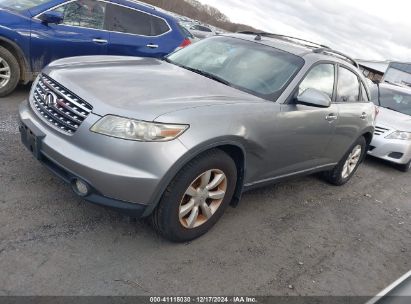 2005 INFINITI FX35 Gray  Gasoline JNRAS08W45X221364 photo #3