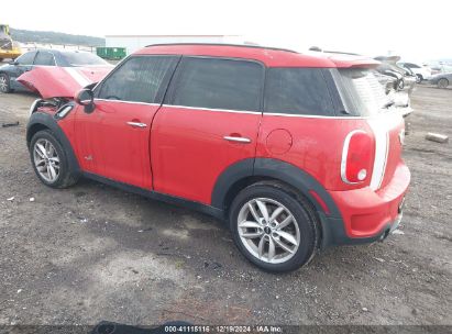 2014 MINI COUNTRYMAN COOPER S Red  Gasoline WMWZC5C54EWP37187 photo #4