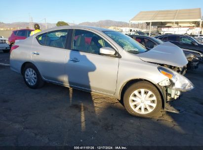 2017 NISSAN VERSA 1.6 SV Silver  Gasoline 3N1CN7AP4HL804967 photo #1