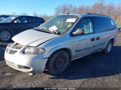 2005 DODGE GRAND CARAVAN SE Silver  Gasoline 1D4GP24R25B421876 photo #3