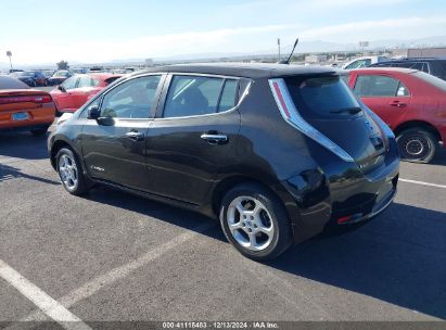 2014 NISSAN LEAF SV Black  Electric 1N4AZ0CP5EC335074 photo #4