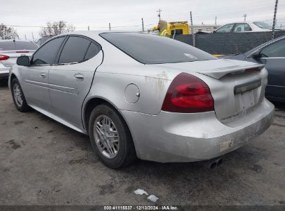 2004 PONTIAC GRAND PRIX GT1 Gray  Gasoline 2G2WP522241322235 photo #4