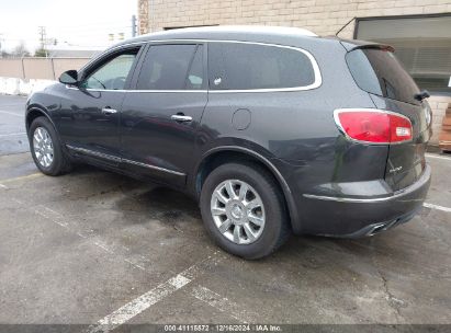 2015 BUICK ENCLAVE LEATHER Gray  Gasoline 5GAKRBKD3FJ366274 photo #4