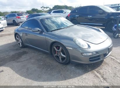 2007 PORSCHE 911 CARRERA 4S/CARRERA S Gray  Gasoline WP0AB29997S732430 photo #1