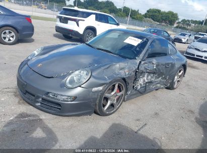 2007 PORSCHE 911 CARRERA 4S/CARRERA S Gray  Gasoline WP0AB29997S732430 photo #3