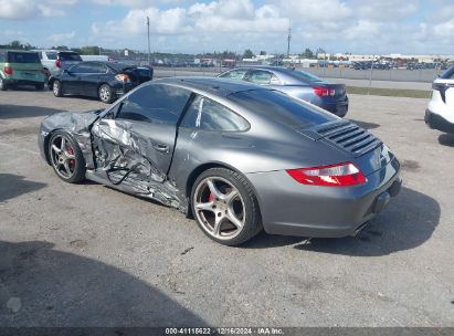 2007 PORSCHE 911 CARRERA 4S/CARRERA S Gray  Gasoline WP0AB29997S732430 photo #4