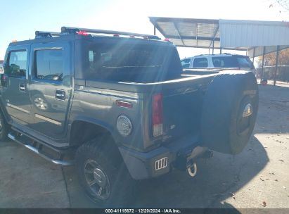 2005 HUMMER H2 SUT Green  Gasoline 5GRGN22U75H111132 photo #4