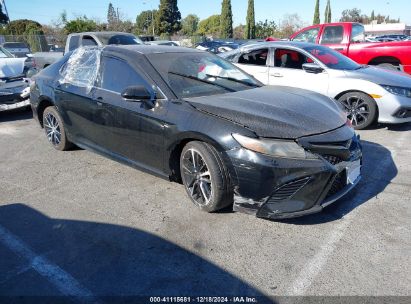 2018 TOYOTA CAMRY XSE Black  Gasoline 4T1B61HK3JU034622 photo #1