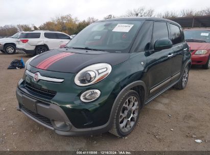 2014 FIAT 500L TREKKING Green  Gasoline ZFBCFADH1EZ014013 photo #3