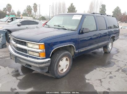 1996 CHEVROLET SUBURBAN K1500 Blue  Gasoline 3GNFK16R3TG156041 photo #3