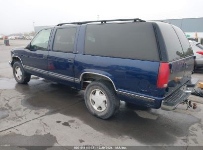 1996 CHEVROLET SUBURBAN K1500 Blue  Gasoline 3GNFK16R3TG156041 photo #4