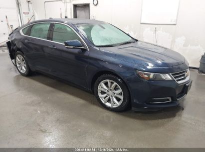 2019 CHEVROLET IMPALA LT Dark Blue  Gasoline 2G11Z5S36K9124774 photo #1