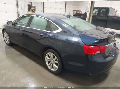 2019 CHEVROLET IMPALA LT Dark Blue  Gasoline 2G11Z5S36K9124774 photo #4