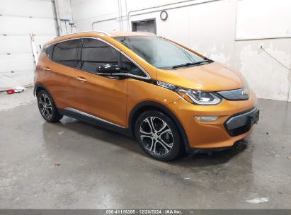 2017 CHEVROLET BOLT EV PREMIER Orange  Electric 1G1FX6S07H4127749 photo #1