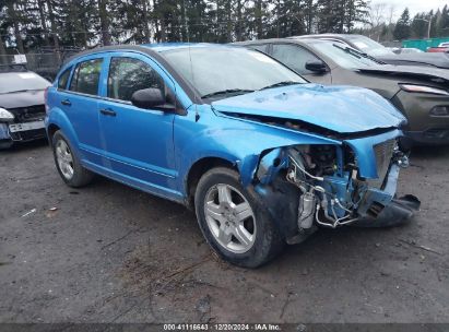 2008 DODGE CALIBER SXT Blue  Gasoline 1B3HB48B08D790044 photo #1