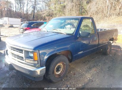 1996 CHEVROLET GMT-400 C1500 Blue  Gasoline 1GCEC14W3TZ191527 photo #3