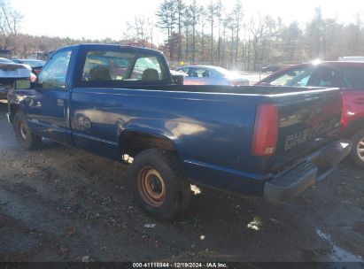 1996 CHEVROLET GMT-400 C1500 Blue  Gasoline 1GCEC14W3TZ191527 photo #4