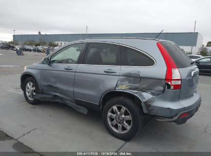 2007 HONDA CR-V EX-L Light Blue  Gasoline JHLRE38787C076606 photo #4