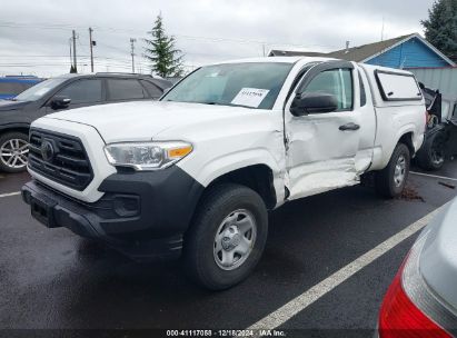 2019 TOYOTA TACOMA SR White  Gasoline 5TFRX5GN5KX138578 photo #3