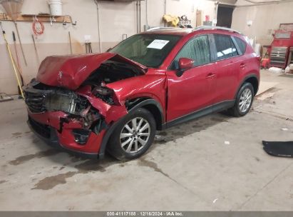 2016 MAZDA CX-5 TOURING Red  Gasoline JM3KE4CY4G0882844 photo #3