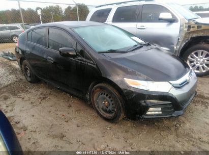 2012 HONDA INSIGHT LX Black  Hybrid JHMZE2H56CS003268 photo #1