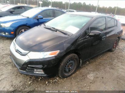 2012 HONDA INSIGHT LX Black  Hybrid JHMZE2H56CS003268 photo #3