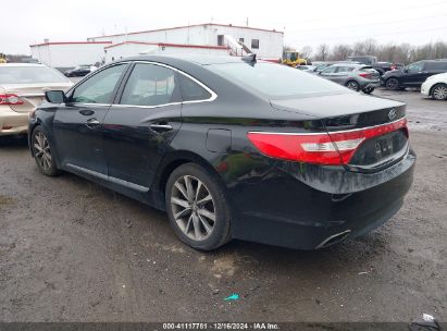 2017 HYUNDAI AZERA Black  Gasoline KMHFG4JG6HA589209 photo #4